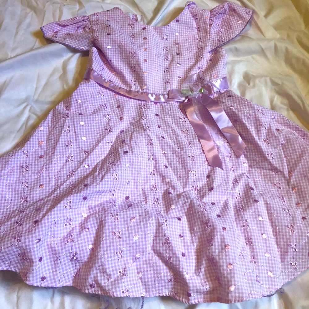 Purple Spring Dress
